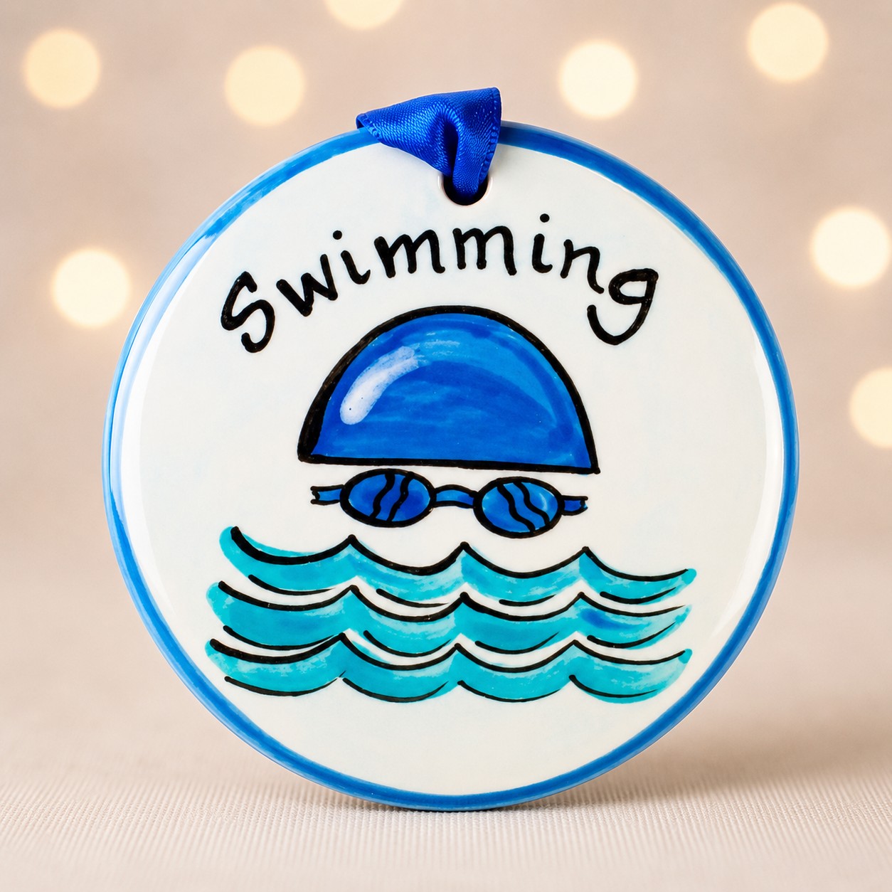 Swimming Ornament